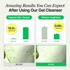 VEGANIFECT Clean and Glow Green Barley Gel Cleanser, Vegan Certified, Hydrating, Improving Skin Texture, 6.93 Fl Oz (New)