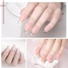 GAOY Poly Gel Set, Nail Extension Gel, 6 Colors Nude Pink Builder Gel Nail Enhancement Gel for Beginner & Professional Nail Art Salon DIY