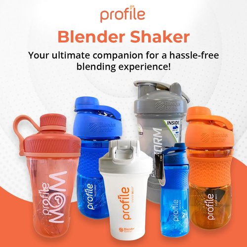 Mom Blender Shaker with Wire Whisk, Shaker Bottle for Meal Replacement Powder Shakes, Pre/Post Workout Protein Mix Drinks, Shakes and Smoothies, BPA Free, 24 oz