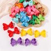 40PCS 3Inch Hair Bows for Girls Grosgrain Ribbon Toddler Hair Accessories with Alligator Clips for Toddlers Baby Girls Kids Teens in Pairs