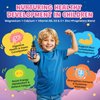 Kids Magnesium Liquid Drops - Magnesium Glycinate Drops for Kids, Citrate Liquid with Calcium, Omega-3, L-theanine, Zinc, Vitamin B6 D3 C for Sleep, Relaxation, Calm & Focus, Strawberry Flavor,2 Fl Oz