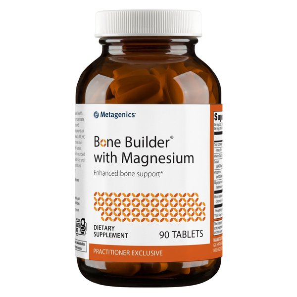 Metagenics Bone Builder with Magnesium Tablets with Calcium, Phosphorus and Vitamin D to Help Maintain Healthy Bone Density - 90 Tablets - 30 Servings