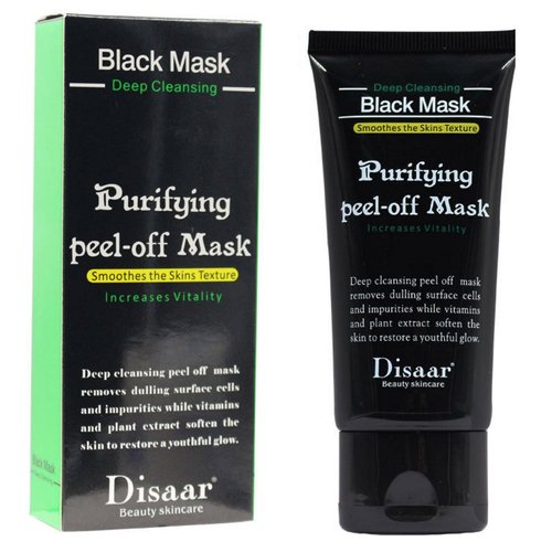 Blackhead Activated Natural Charcoal Cleansing Mask, Wash-Off Nursing Face Masks Deep Cleansing Peel-off Mask,Black Mud Face Mask