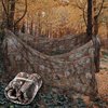 Adnee 5 x 19.7ft Hunting Camo Netting- Camouflage Netting-Camo Ground Blinds Mesh Net for Hunting Shooting Party Decoration Photograph Car Cover Sunshade