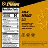 Honey Stinger Gold Energy Gel | Gluten Free & Caffeine Free | for Exercise, Running and Performance | Sports Nutrition for Home & Gym, Pre and Mid Workout | 24 Pack, 26.4 Ounce