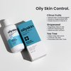 natural outcome Oily Skin Cleanser | Oil Control Daily Face Wash | Pore Hydrating Non-Greasy Cleansing Gel with Purifying Citrus Extracts for Oily Skin Types | Sulfate & Cruelty Free | 8 oz