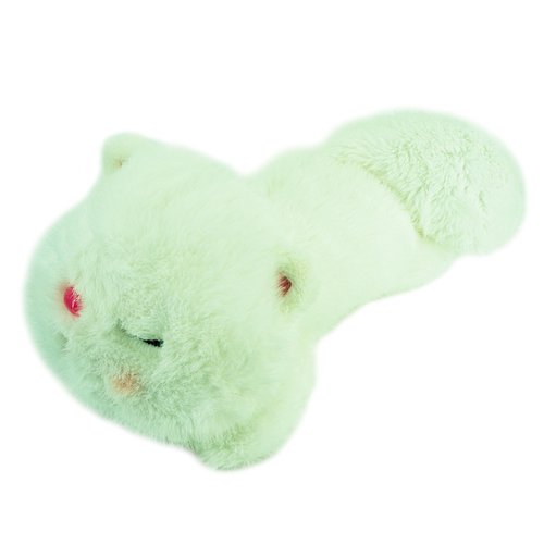 YOHAKI Cat Plush Stuffed Animals Cute Hugging Pillow Plushie Kawaii Catnap Toy Gifts for Kids Girls Teens Bed Room Christmas Valentine Birthday Halloween (White)