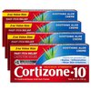 Cortizone 10 Maximum Strength Soothing Aloe Anti-Itch Cream, 1% Hydrocortisone, 2 oz. 4 pack