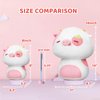 Mewaii Squishy Cloud-Like Softness, Trending Kawaii Strawberry Cow Mushroom Plush Pillow, A Must-Have Collectible for Young Adults, Perfect for Kids, Toddlers Girls, Stuffed Animal (8")