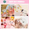 IOOZ Nano Tape Bubble Kit, Color Double Sided Tape Elastic Bubbles DIY Craft Kit, Squishy Ball, Party Favors and Fidget Toys for Girls, Boys, Kids,Christmas Stocking Stuffers, 5PCS