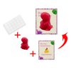 Pinkiwine 24 PCS Valentines Cards with Dinosaur Mochi Squishy Toys Squishies for Kids School Class Classroom Valentines Day Gifts Prizes Party Favors