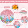 96pcs Pink Axolotl Plates and Napkins Party Supplies Reptile Animals Tableware Set Girl Axolotl Party Decorations Favors for Pink Axolotl Birthday Baby Shower Serves 24 Guests
