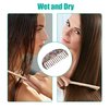 VOCOSTE 2 Pcs Hair Comb Wide Tooth, Anti-Static, for Thick, Curly Hair, Hair Care, Detangling Comb, for Wet and Dry Multicolor