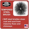 Midwest Hearth Wire Chimney Cleaning Brush (6-Inch Round)