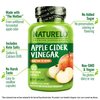 NATURELO Apple Cider Vinegar Capsules - Natural ACV with Mother Supplement for Men & Women for Detox, Cleanse and Weight Management - 120 Vegan Capsules
