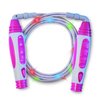 Geospace Sparkler LED Jump Rope with Kinetic-Powered Lights (Assorted Colors)