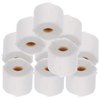 Alasum 10pcs Dollhouse Toilet Tissue Miniature Paper Towels Mini Toilet Tissue Small Simulation Roll Paper Model Bathroom Accessory, 1.50X1.50X1.50CM, Pink, A6UVD01584A1434MN