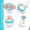 Wilsco 100% Waterproof Leg Cast Cover for Showering, Reusable Covers for Leg and Foot Surgeries, Cast Covers for Shower Leg, Cast Bag for Shower, Cast Cover for Showering Foot, Sleeve Length 25 in, Ring Diameter 19 cm, Opening Diameter 6 cm ±1-2mm