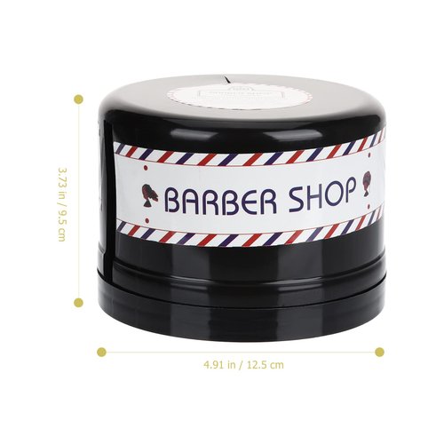 Uonlytech Neck Strips Dispenser, Neck Roll Paper Box Paper Barber Neck Strips Holder Neck Cover Paper Container with Suction Cup Base for Salon Haircut