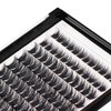 Bodermincer 120pcs 8-10-12-14mm Mixed,10-12-14-16mm Mixed Wide Cluster Clusters Individual Lashes Professional Makeup Individual Cluster EyeLashes Grafting Fake False Eyelashes Eyelash Extension