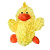 KONG - Plush, Low Stuffing Squeak Duck Dog Toy - Replacement Squeaker Included- For Small Dogs