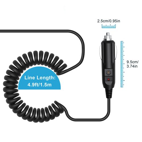 HISPD Car DC Adapter for Sakar Hello Kitty 68109 TRU HK Karaoke Machine Auto Vehicle