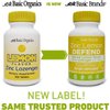 Basic Brands – Zinc Lemon Defend - 100 Lozenges - Natural Lemon Flavor Zinc–Lozenges - Immune Boost, Cold Relief, Non-GMO, Zinc Acetate & Vitamin C - 2-Pack