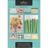 HALLMARK STATIONERY Thank You Cards (10 - Different designs: Stationary Cards) 1 Box includes - 50 Blank cards & 50 Envelopes: (5 Each of 10 Designs) (WTU8360)