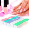 HOFASON 6 Pack Nail Brush for Cleaning Fingernails, Nail Brush Handle Grip Brush for Nail and Toenail Foot, Nail Dust Brush Manicure Pedicure Tools Scrubbing Brush Women Men Home Salon (Macaron)