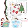 2024 New 12 Pack Mini Christmas Slime Set, Butter Cloud Jelly Crystal Slime, for Teen Girls for Kids, Christmas Toys Kit Xmas Classroom Rewards, Advent Calendar 2024 Kids