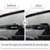 Autycle Rear Windshield Wiper Arm Nut Cover Cap Replacement for Jeep Renegade for Fiat 500X, 1 pc