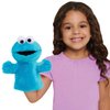 Just Play Sesame Street Cookie Monster 9-inch Hand Puppet, Preschool Pretend Play, Kids Toys for Ages 18 Month