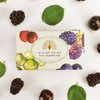 The English Soap Company Vintage Wrapped Soap Bar, Luxury Autumn Fruits Shea Butter Soap Bar, Moisturising Soap Bar for Face and Body, Autumn Fruits Scent 190g