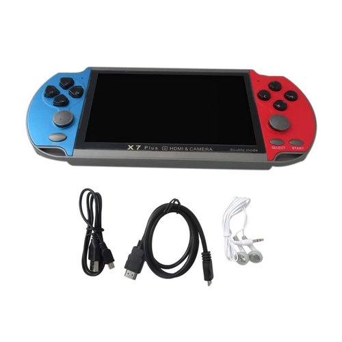 1000 Games Built-in 5.1" 8GB 128Bit Video Game Console Dual Joystick Handheld Retro Game Console Built-in 10000 Free Games HD Video Player TV Output