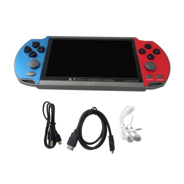 1000 Games Built-in 5.1" 8GB 128Bit Video Game Console Dual Joystick Handheld Retro Game Console Built-in 10000 Free Games HD Video Player TV Output