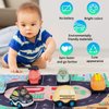 Baby Car Toy for 1 Year Old Boy, Push and Go Cars Toy with Play Mat/Storage Bag for Toddlers Toys Age 1-2,Baby Toys 12-18 Months,1 Year Old Boy Christmas Birthday Gift for Infant Toddlers (6)