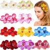 20PCS Flower Hair Clips 3inch Butterfly Orchid Floral Bows Alligator Clips for Women Girls Bridal Wedding Accessory Beach Party Wedding Event Décor…