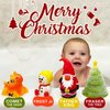 SplashEZ Mold Free Bath Toys for Kids & Toddlers, Sealed No Hole Baby Bath Toys, Soft Durable Christmas Set, Float on Water, No Mold Design for Shower Tub Pool, Infant Babies Ages 0-1-3-6-12-18 Mo