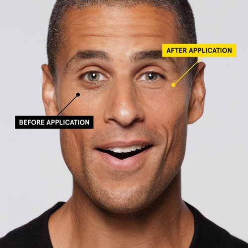 Lumin Instant Dark Circle Corrector for Men (Not A Concealer), Brightens Eyes, Reduce Dark Circles, Puffiness, Under Eye Men Makeup, Men's Eye Cream, Perfect for Medium-Deep Skin Tones, 20mL