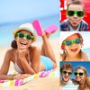 MIAHART 12 Pack Kids Party Sunglasses Bulk Summer Party Favors Retro Glasses for Boys and Girls Birthday Party Supplies, Green