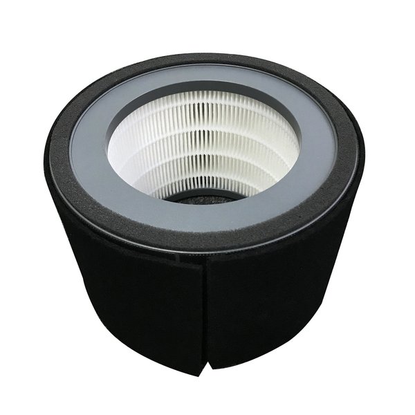 Crane Air Purifier True HEPA Replacement Filter for Model EE-5069, Black,Single Filter,HS-1943