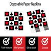 40Pcs Casino Party Paper Napkins for Las Vegas Party Supplies Casino Poker Party Napkins Las Vegas Paper Napkin Disposable Party Napkins Club Game Dinner Night Playing Poker Card Theme Party Supplies
