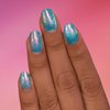 ILNP Flashing Lights - Vivid Teal Magnetic Shimmer Nail Polish