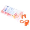 Howard Leight by Honeywell Quiet Corded Reusable Earplugs, 5-Pair Vending Pack (QD-5-30), Bright Orange