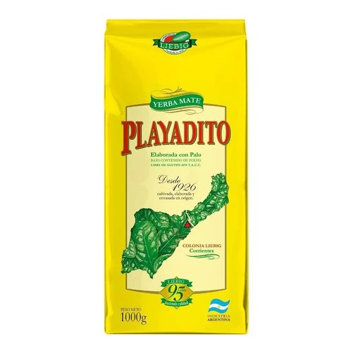 Yerba Mate Playadito 1000g