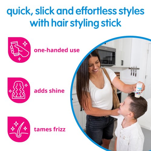 So Cozy Kids Hair Wax Stick, Easy & Quick Styling Wax Stick for Hair (2 Oz) Flyaway Hair Tamer, Slick Back & Shape with Precision, No Parabens, Sulfates, Synthetic Colors or Dyes