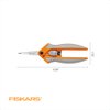 Fiskars RazorEdge Micro-Tip Easy Action Scissors - 6" - Stainless Steel Fabric Scissors - Arts and Crafts - Orange