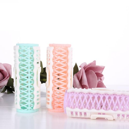 FOMIYES 8pcs Hair Curlers Spiral Perm Rods Kit for DIY Curls Styling Tool Volume Hair