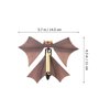 VALICLUD 10PCS Flying Bats Halloween Flying Bat Wind up Bat Outdoor Halloween Decorations for Creepy Decor