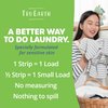 Tru Earth Compact Dry Laundry Detergent Sheets, Unscented - Up to 128 Loads (64 Sheets) - Paraben-Free - Original Eco-Strip Liquidless Laundry Detergent, Travel Laundry Sheets